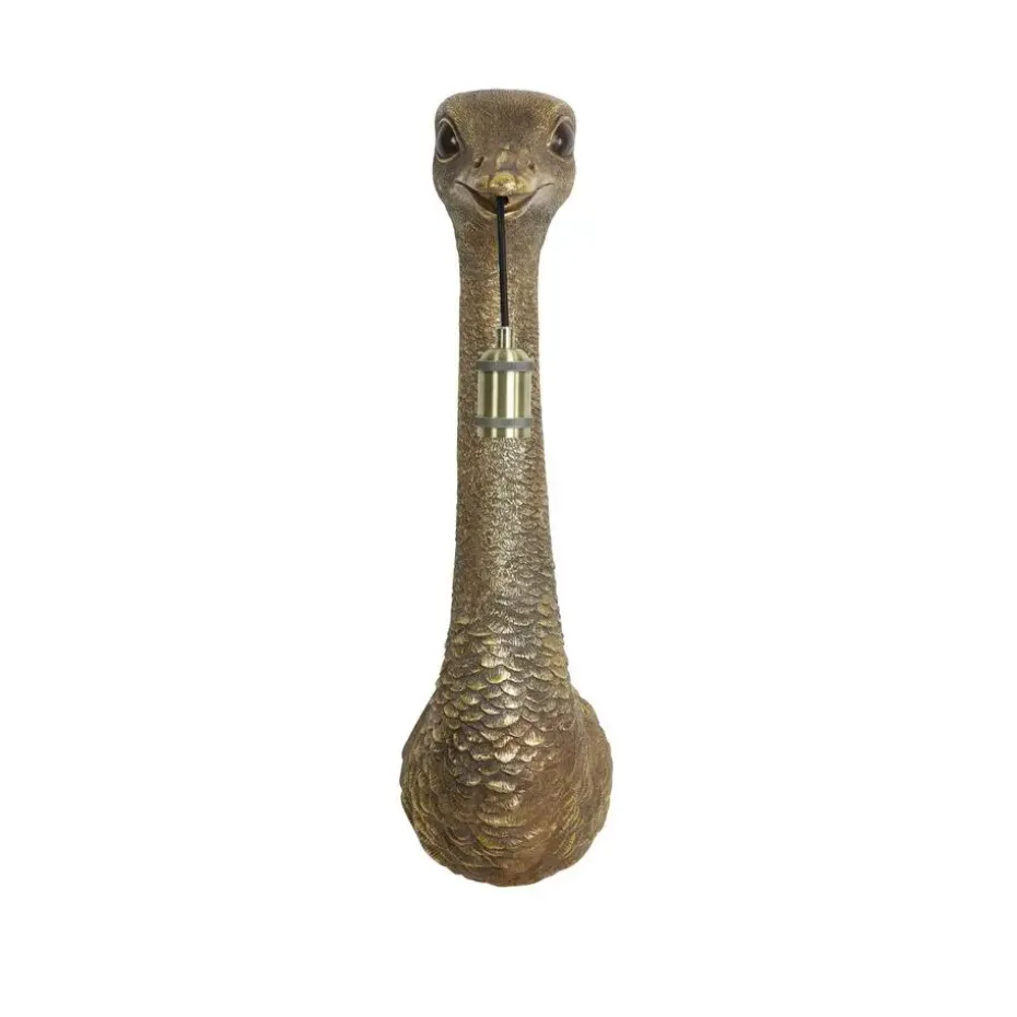 Wandlamp Ostrich - Brons - 25x19x72cm