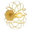 Wandlamp Pamplona E27 - goudkleur - 15xØ30 cm