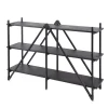 Wandrek - Metaal - 130x85cm - Zwart - Piega