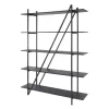 Wandrek - Metaal - 140x180cm - Zwart - Piega