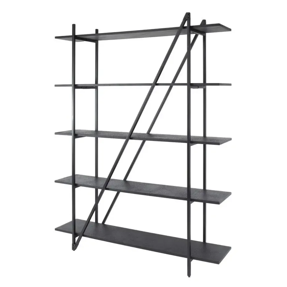Wandrek - Metaal - 140x180cm - Zwart - Piega
