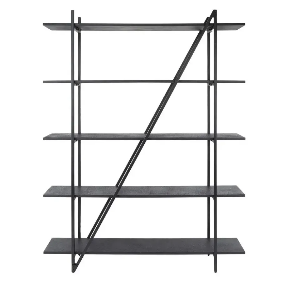 Wandrek - Metaal - 140x180cm - Zwart - Piega