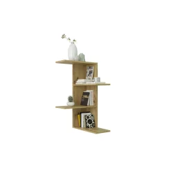 Wandrek Jena - eikenkleur - 77,5x45x45 cm