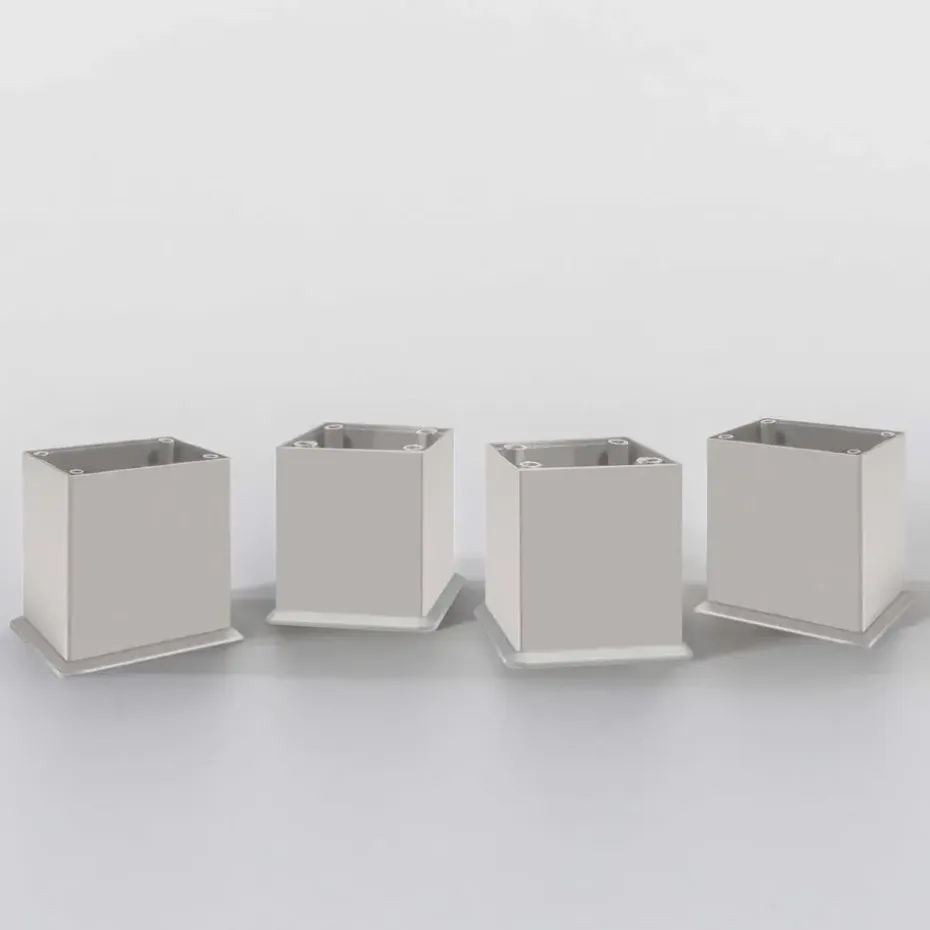 Wastafelonderkast Pares 60cm 2 lades - wit