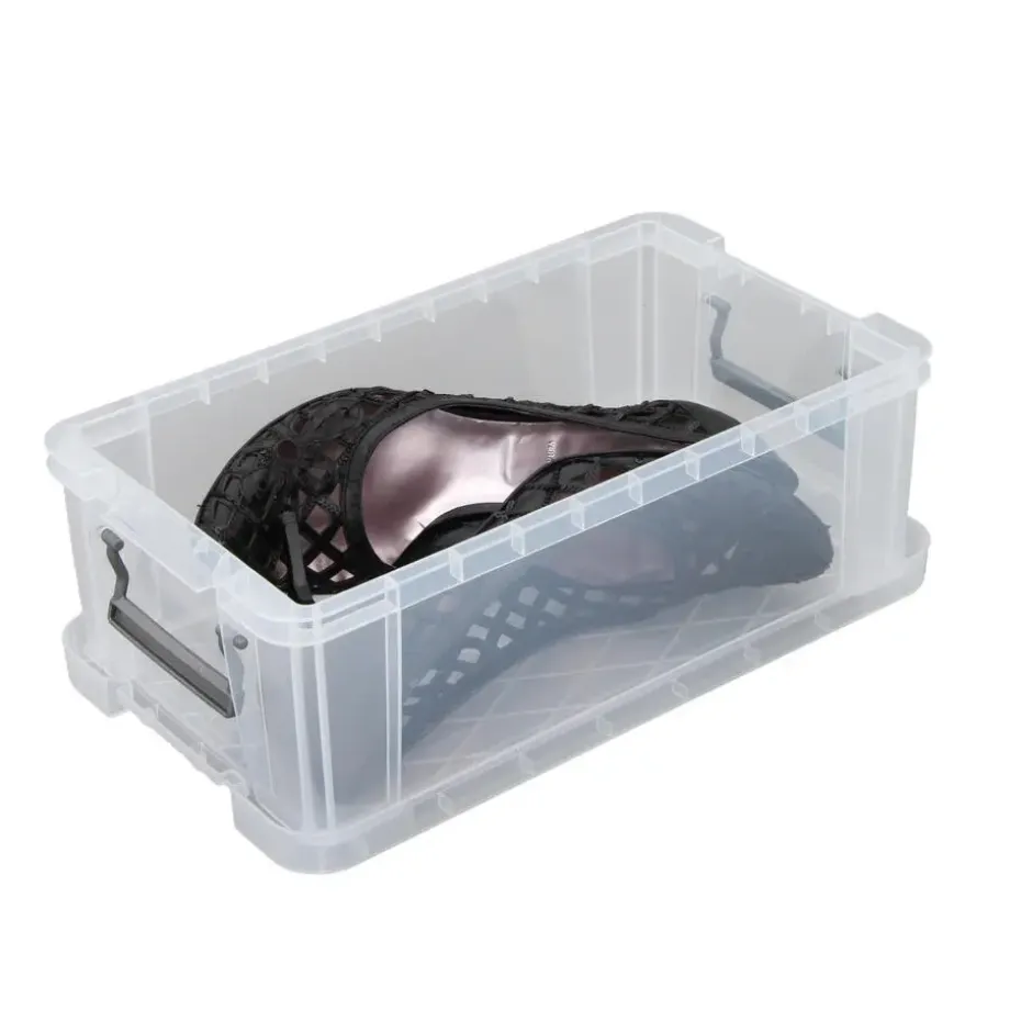 Whitefurze Opbergbox - 5,8 liter - Transparant - 35 x 19 x 12 cm