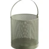 Windlicht Malaga - groen - 24xØ23 cm