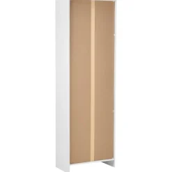 WINNIPEG - Boekenkast 5 planken - Wit - Vezelplaat