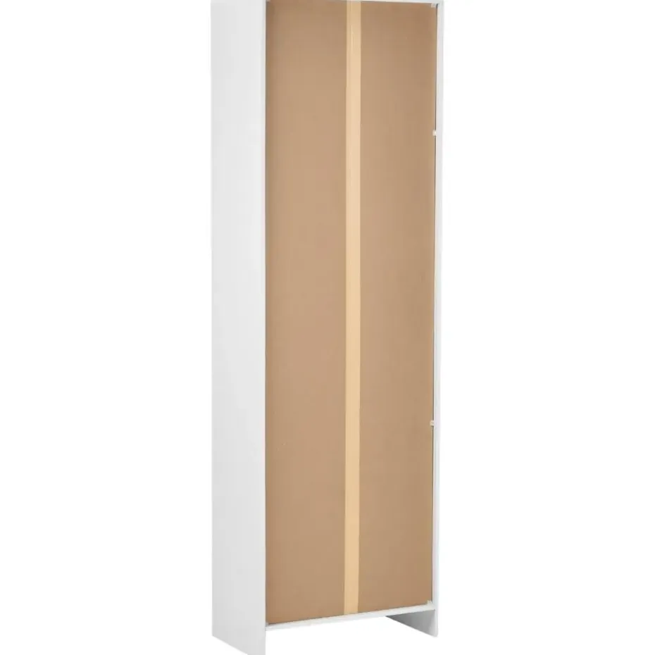 WINNIPEG - Boekenkast 5 planken - Wit - Vezelplaat