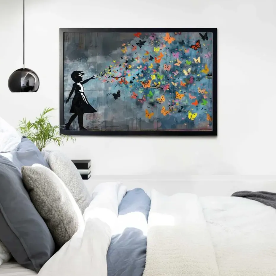 Wissellijst hout Poster 61x91,5 of 50x70 Zwart - 61 x 91,5