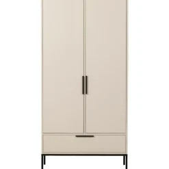 WOOOD Adam 2-deurs kast - Grenen - Dust - 200x100x53 cm