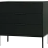WOOOD Adam Ladekast - Grenen - Zwart - 93x94x52