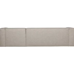 WOOOD Bean Hoekbank Incl. Kussens Rechts - Melange - Grijs - 73x305x96