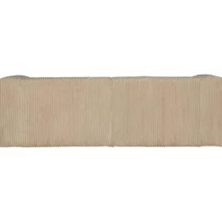 WOOOD Bean 3,5-Zits Bank - Ribstof - Travertin - 73x242x96