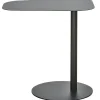 WOOOD Bijzettafel Lia - Metaal - Zwart - 50x50x38
