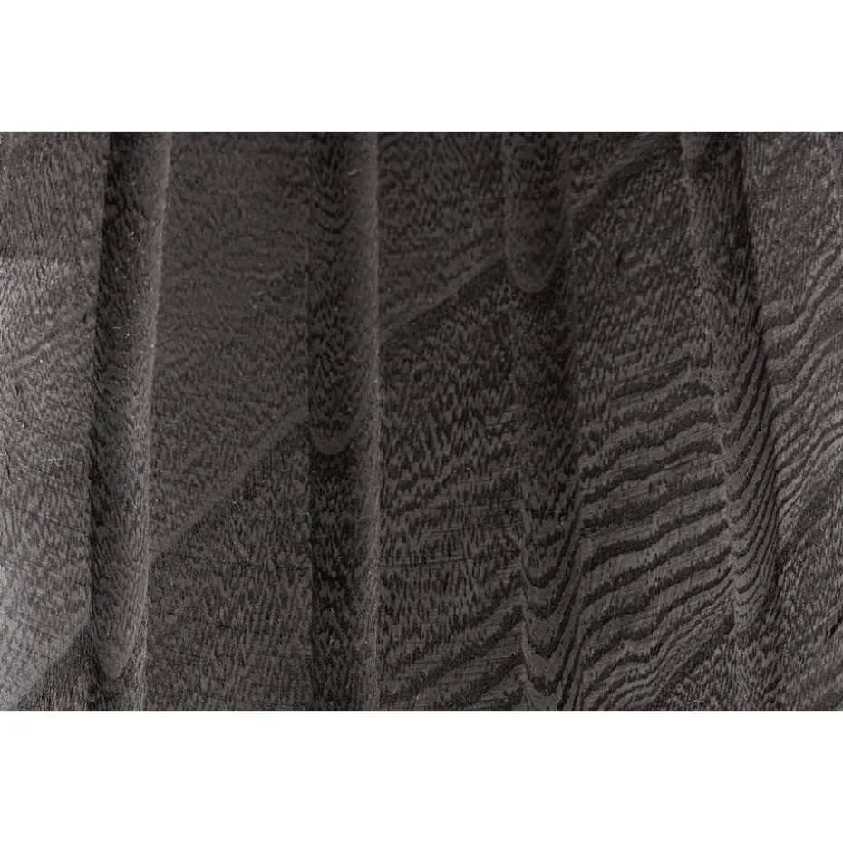WOOOD Borre Kruk - Hout - Zwart - 40x28x28
