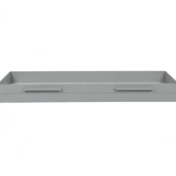 WOOOD Dennis Bed Incl. Lade/Lattenrol - Betongrijs - 53x219x95