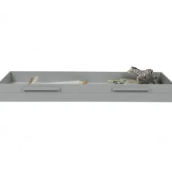 WOOOD Dennis Bed Incl. Lade/Lattenrol - Betongrijs - 53x219x95