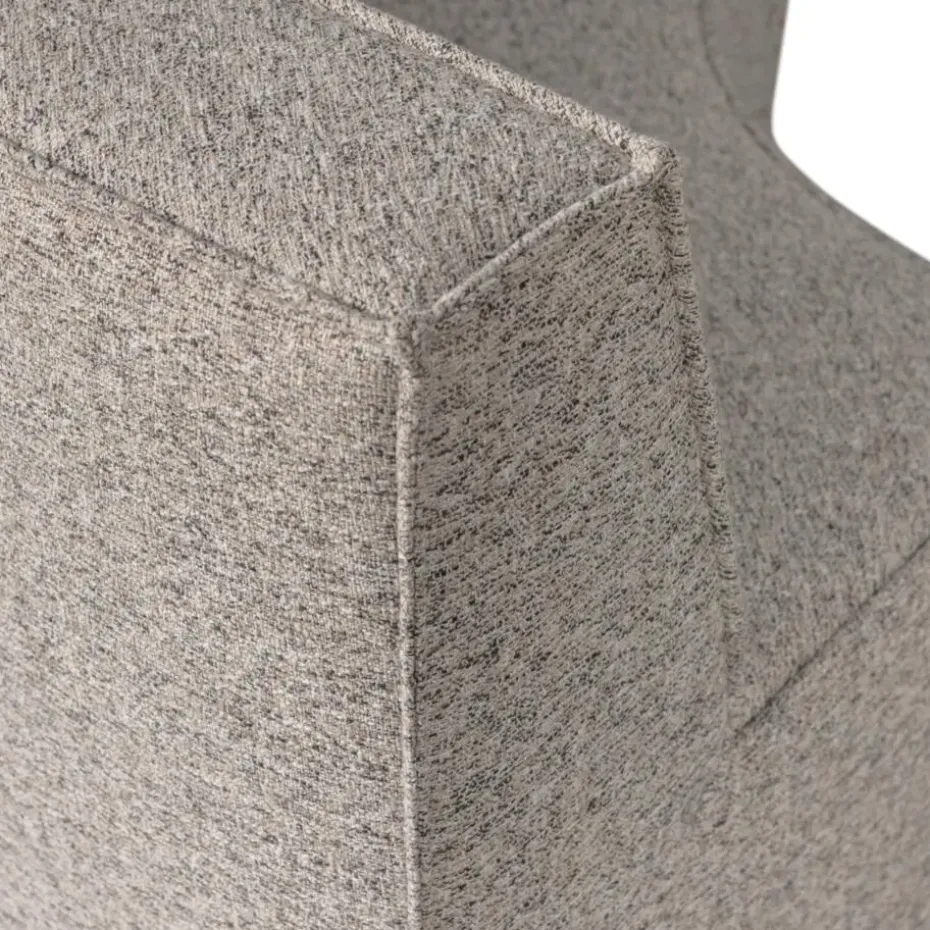 WOOOD Europa 4-Zits Eetbank - Polyester - Zand - 85x372x93