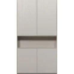 WOOOD Finca Opbergkast - Grenenhout - Mist - 210x110x40