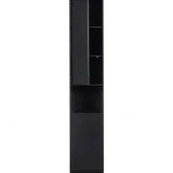 WOOOD Finca Opbergkast - Zwart - 210x39,5x40