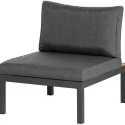 WOOOD La Vida Tussenelement Tuin Loungeset - Teak - Antraciet