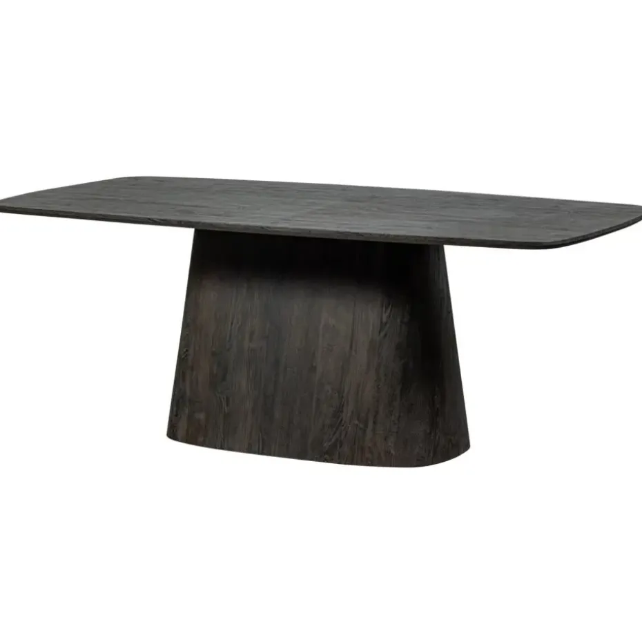 WOOOD Leah Eettafel - MDF - Donkerbruin - 76x200x105