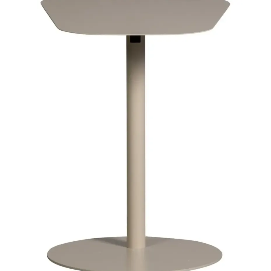 WOOOD Lia Bijzettafel - Metaal - Dust - 50x50x38