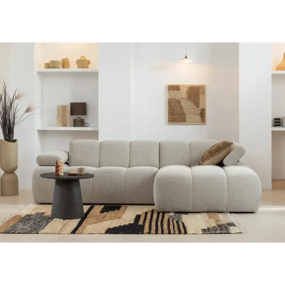 WOOOD Liberal Vloerkleed - Jute/Katoen - Melange - 1x170x240