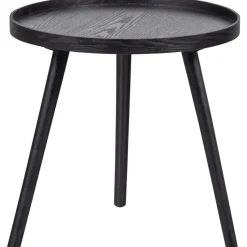 WOOOD Mesa Bijzettafel M - Hout - Zwart - 45x45x45