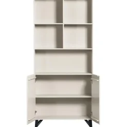 WOOOD Miller 2-Deurs Opbergkast - Grenen - Dust - 200x90x37