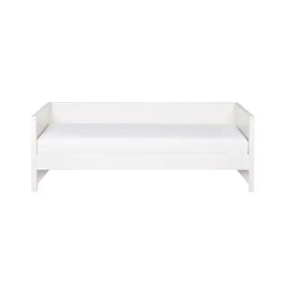 WOOOD Nikki Bedbank Excl Lade - Grenen - Wit - 100x73x208