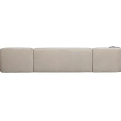 WOOOD Polly Bank Links- Polyester - Zand - 71x353x150/245