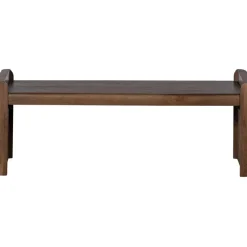 WOOOD Prop Bankje - Hout - Warm Bruin - 40x120x45
