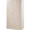 WOOOD Rain 2-deurs kledingkast - Grenen - Dust - 200x110x57
