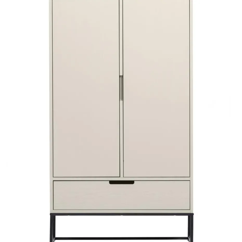 WOOOD Silas 2-Deurs Kast - Grenen - Dust - 149x85x36