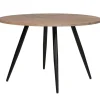 WOOOD Tablo Rond Tafelblad Incl. 2-Standen Poot Conisch - 74,4x120x120