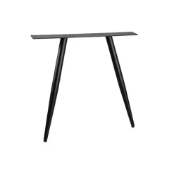 WOOOD Tablo Rond Tafelblad Incl. 2-Standen Poot Conisch - 74,4x120x120