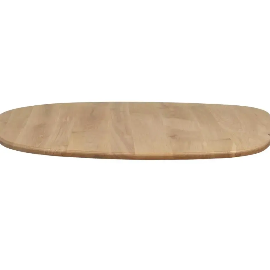 WOOOD Tablo Tafelblad - Eiken - Naturel - 2,2x130x130