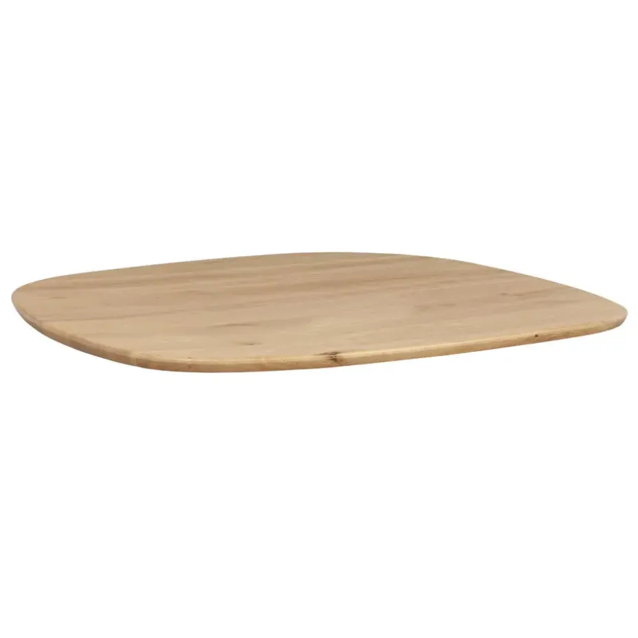 WOOOD Tablo Tafelblad - Eiken - Naturel - 2,2x130x130