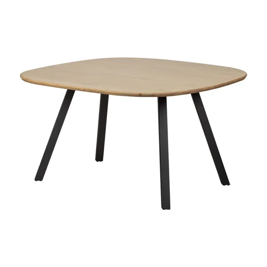 WOOOD Tablo Tafelblad - Eiken - Naturel - 2,2x130x130