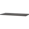WOOOD Tablo Tafelblad - Eiken - Blacknight - 3x180x90