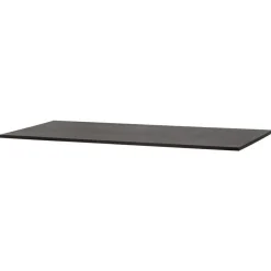 WOOOD Tablo Tafelblad - Eiken - Blacknight - 3x220x90