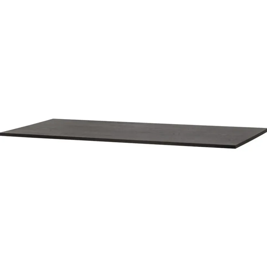 WOOOD Tablo Tafelblad - Eiken - Blacknight - 3x220x90