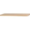 WOOOD Tablo Tafelblad Curved - Eiken - Naturel - 5x199x88