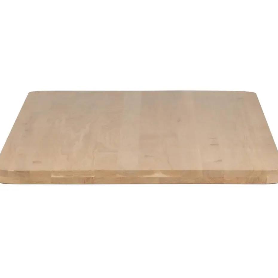 WOOOD Tablo Tafelblad Curved - Eiken - Naturel - 5x199x88