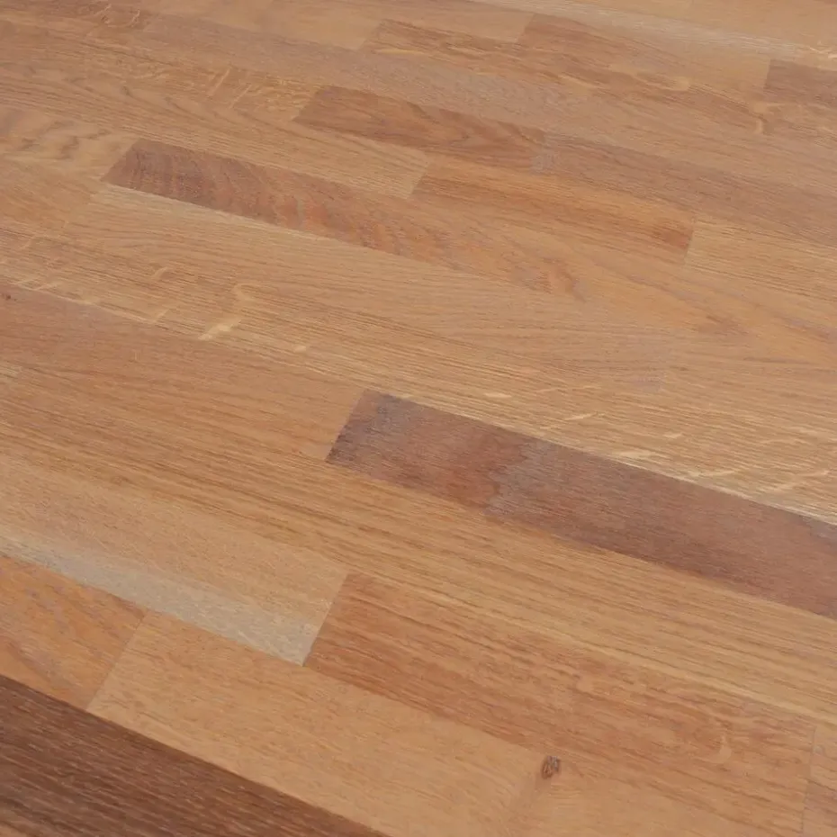WOOOD Tablo Tafelblad Rond - Eiken - Grijze Olie - 2,4x120x120