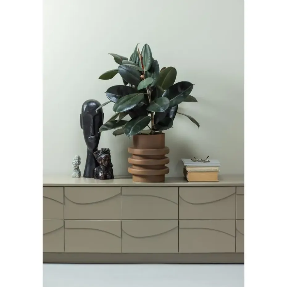 WOOOD Teo TV-Meubel - Grenen - Mud - 52x180x40