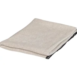 WOOOD Unique Plaid - Viscose/Linnen - Zwart/Off White - 53x49x48