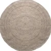 WOOOD Utopia Vloerkleed - Wol/Katoen - Naturel - 1x200x200