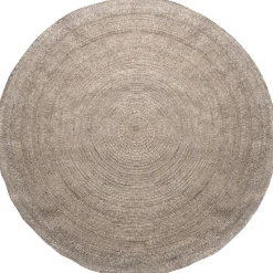 WOOOD Utopia Vloerkleed - Wol/Katoen - Naturel - 1x200x200